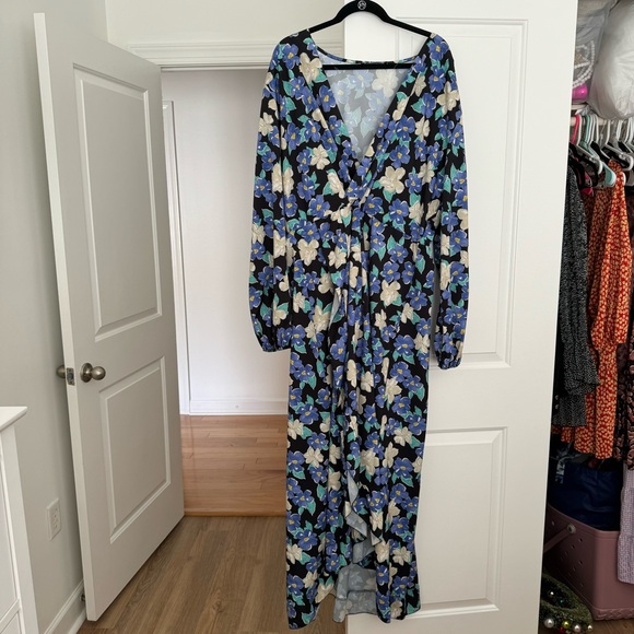 Floral boohoo maxi dress - Picture 2 of 3